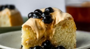 Earl Grey Bundt Cake with Miso Caramel